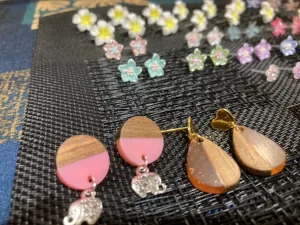 boucles résine bois boucles résine bois