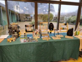 stand bijoux marché de noël / Morlaix / Finistère